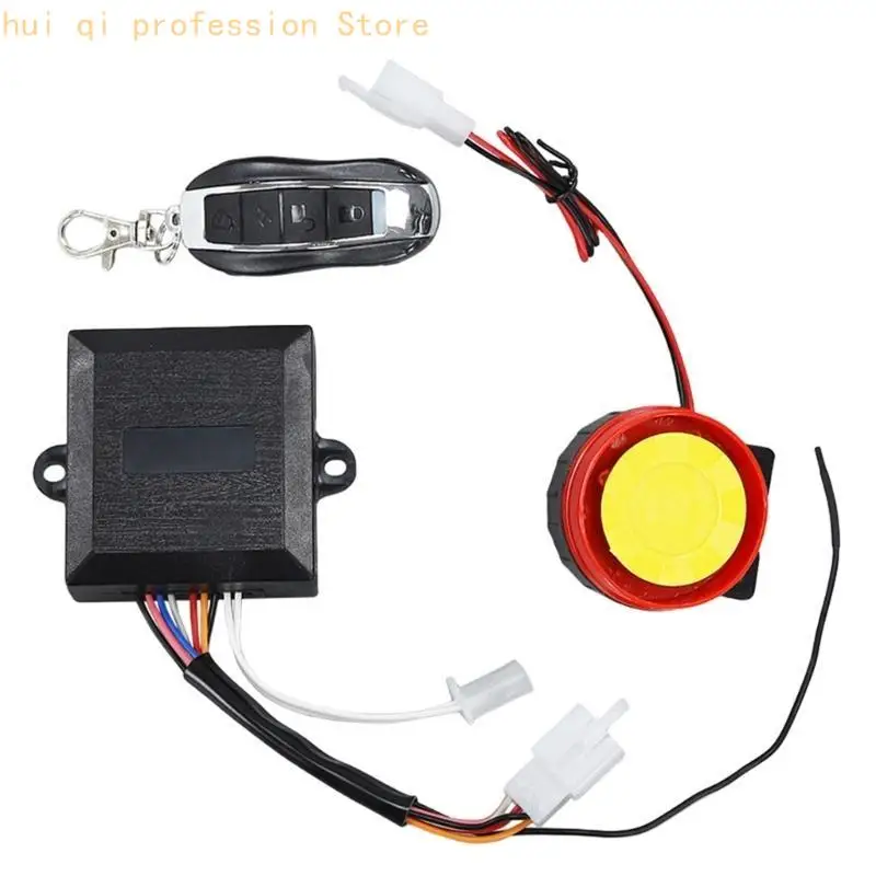 Effective Motorcycle ATV Alarm with Multiple Alerts Plastic Start Switches H8WE