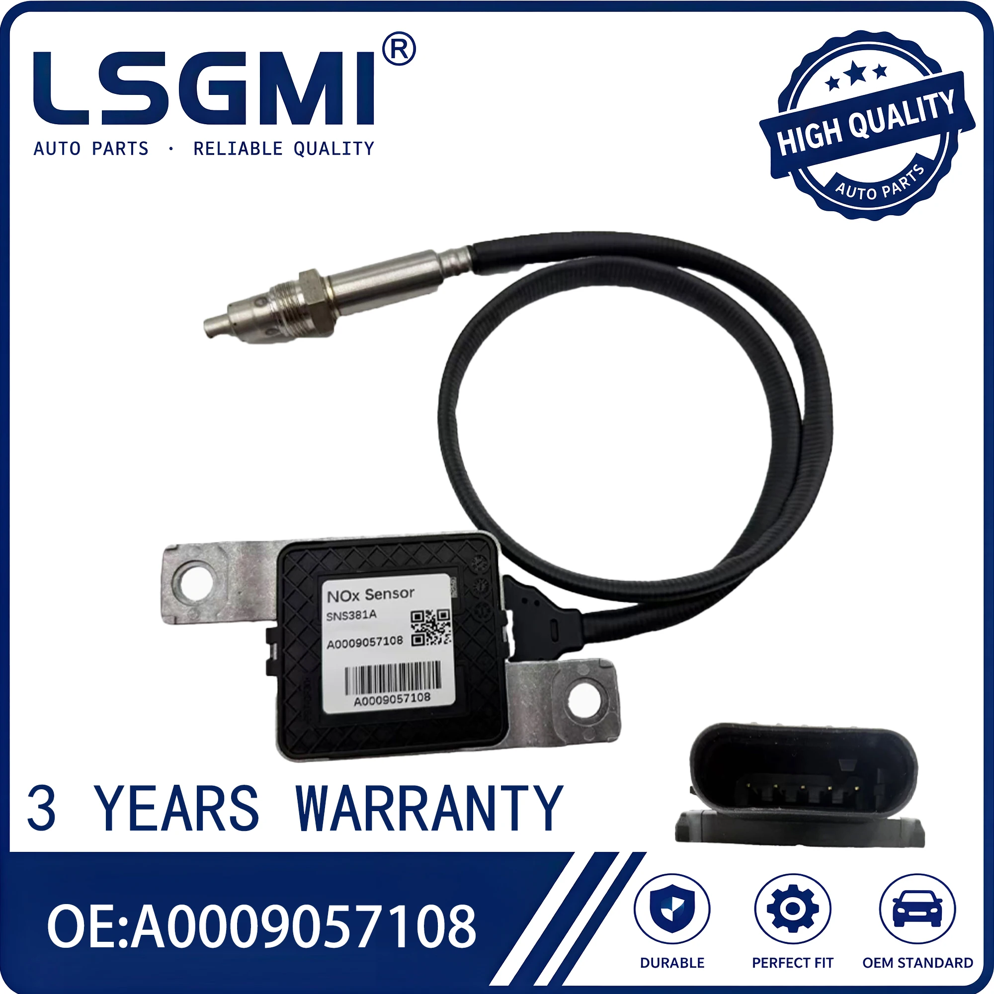 NOx sensor for Mercedes-Benz C220d C300d E220d E300d GLC220d GLC300d 1.5L/2.0L  2018‑2021 OE A0009057108