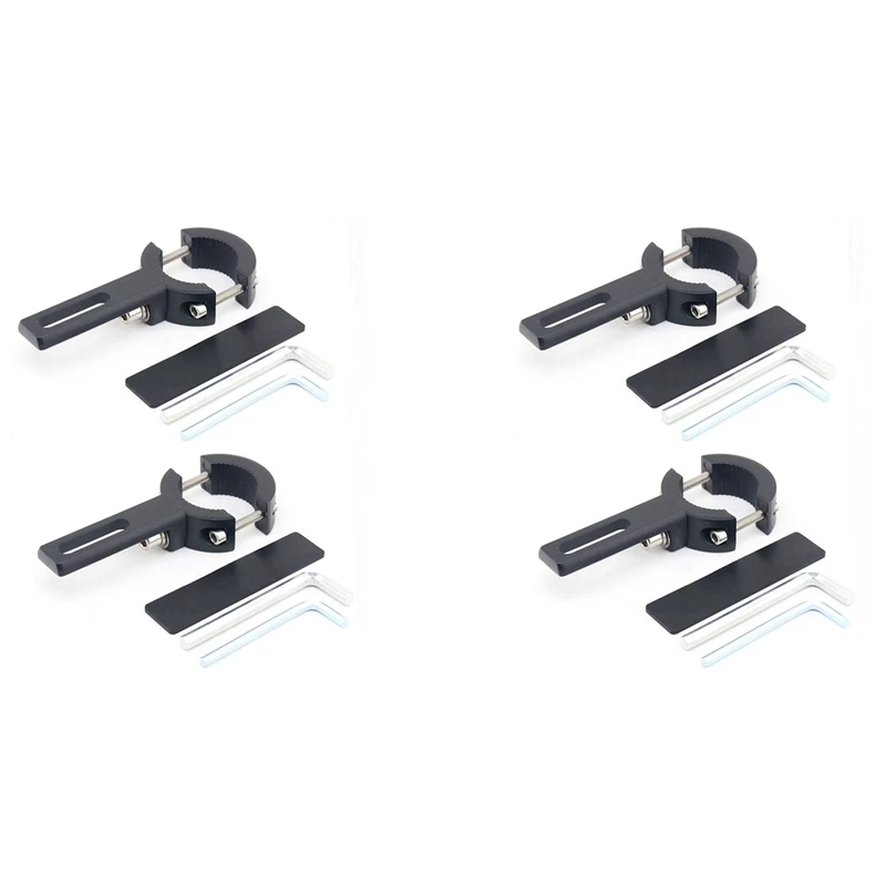 

4Pcs Adjustable Motorcycle Headlight Holder Motorcycle Light Bracket Universal Headlight Spotlight Mount Bracket 20-38MM-A38G