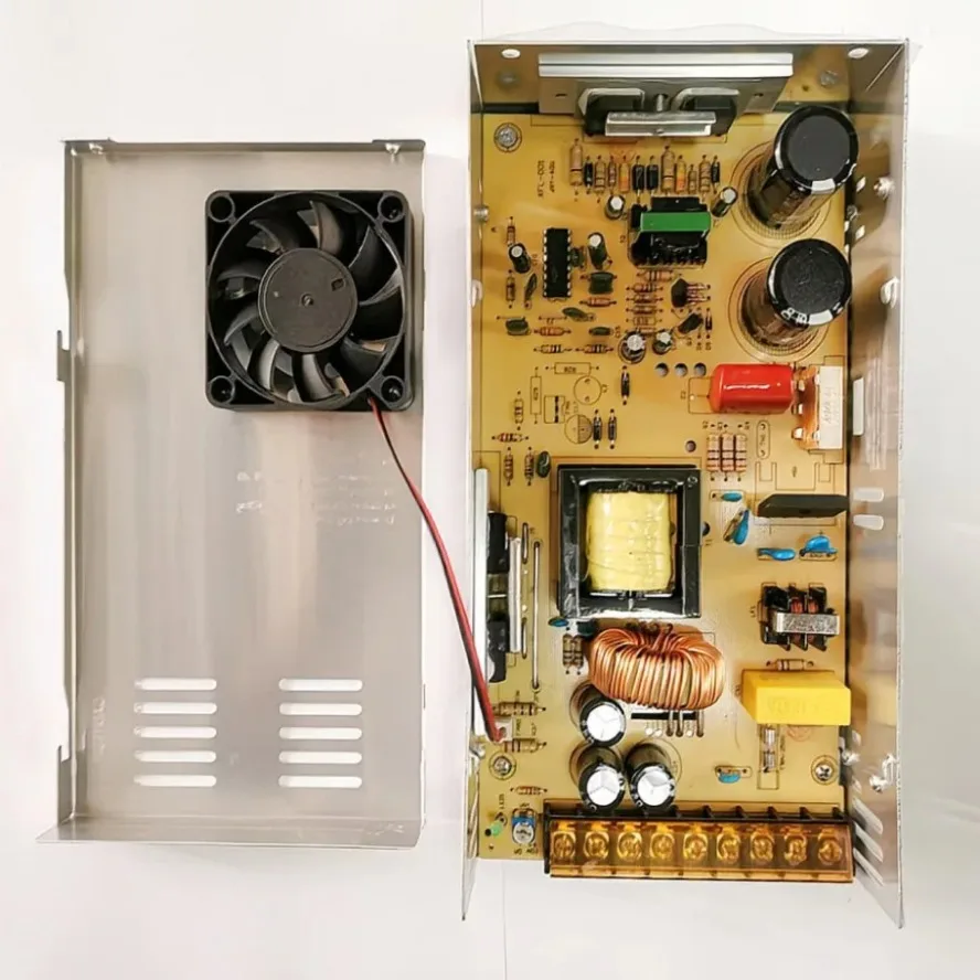 12V/24V Full Power Lighting Transformers 5A 10A 20A 40A 110V 220V Power Supply Adapter for Indoor LED Strip Light Switch Driver