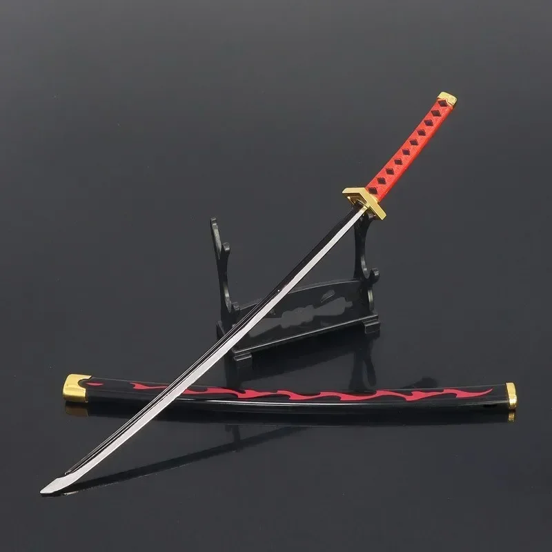 One OP Piece Weapon  Sword Japanese Anime peripheral  Sword Metal Toy Knife Uncut Bali Song Model  Toys Gifts 1:6 Doll gear