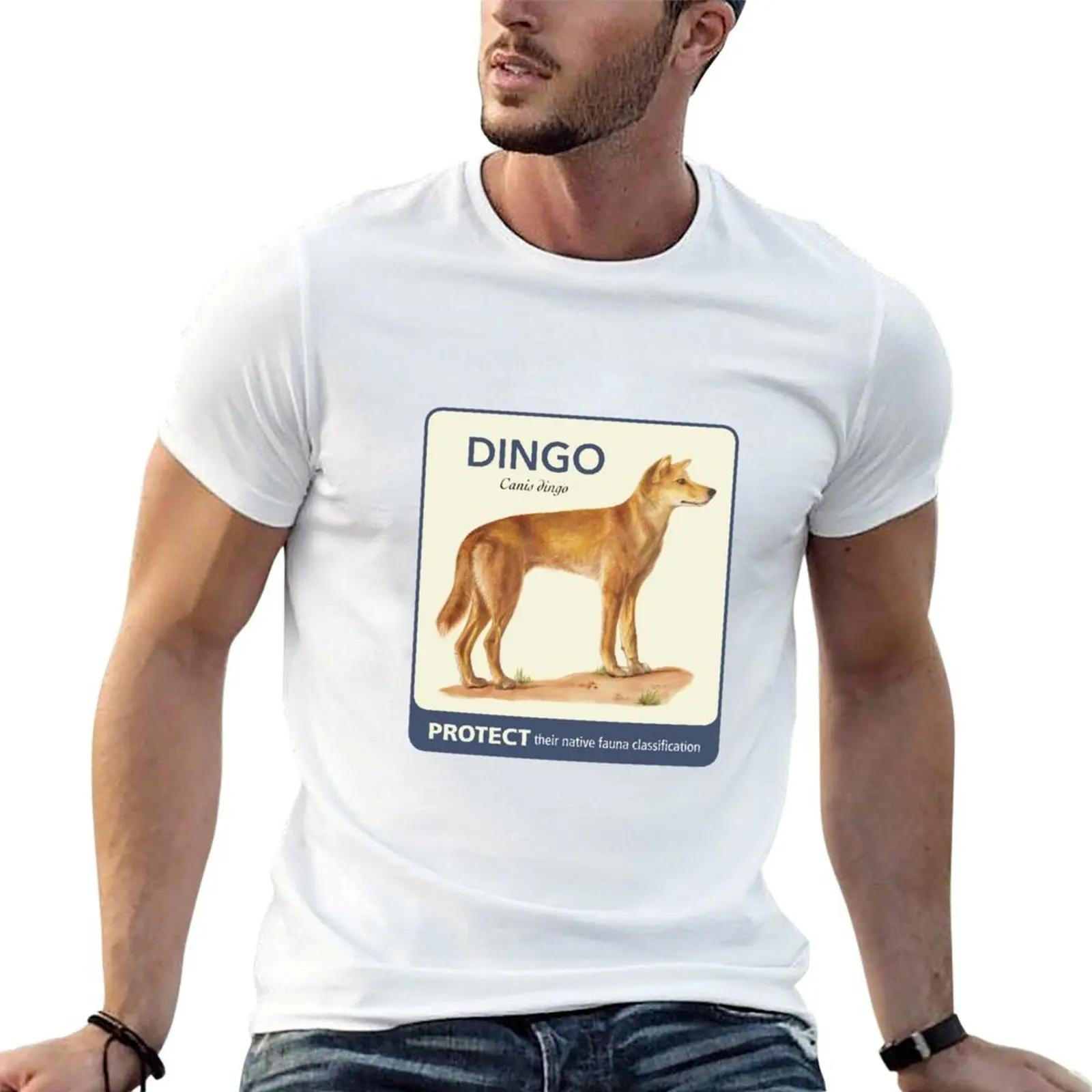 

Australian designer for T-Shirt shirts vintage Protect graphic for man t shirts Dingo man t shirts graphic t