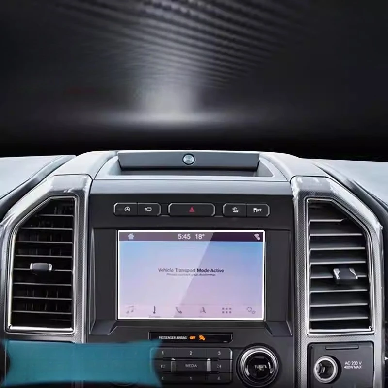 

For Ford F-150 Raptor Car Navigation Center Console Instrument LCD Screen Tempered Glass Protector
