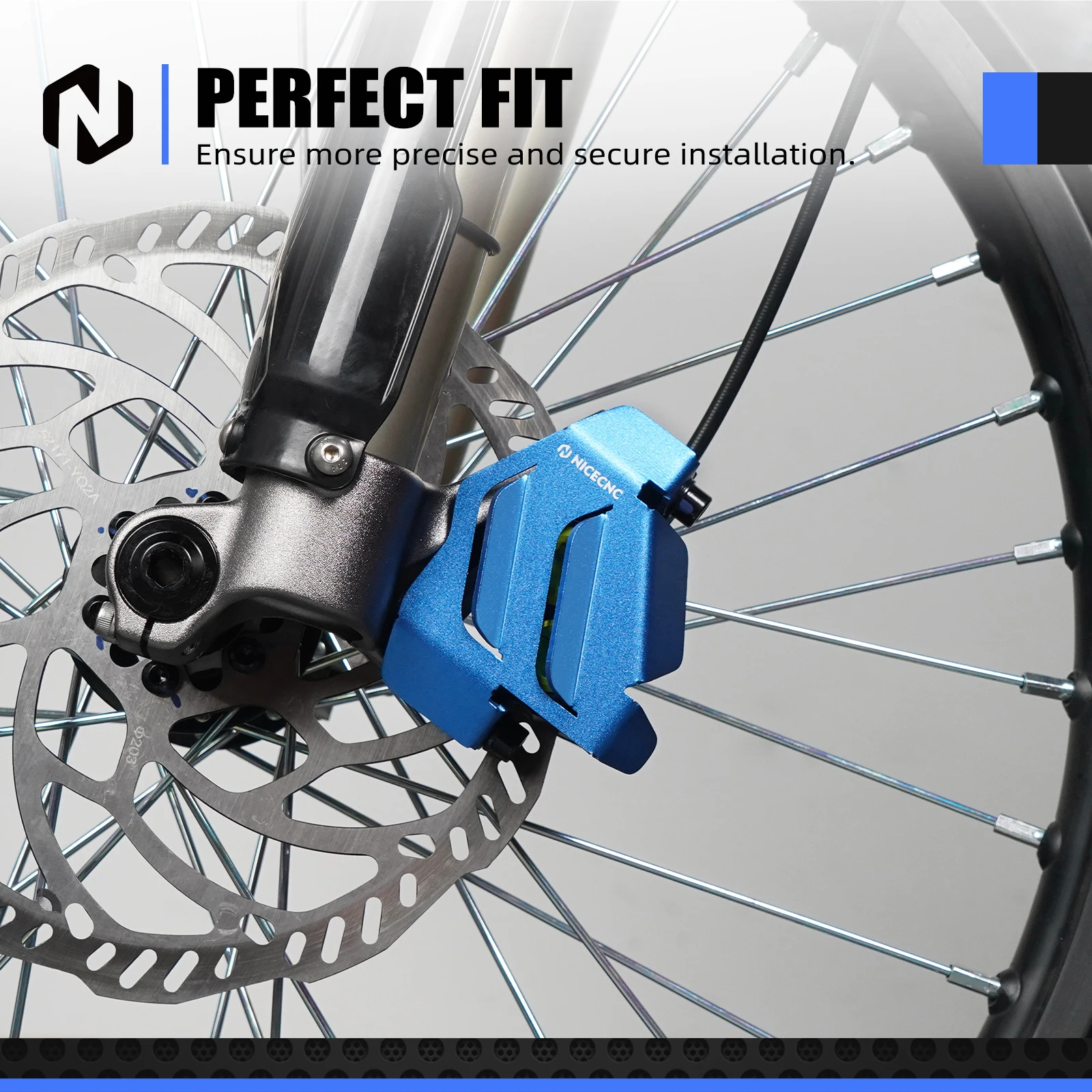 NICECNC Front Brake Caliper Guard Protecor For Surron light bee X light bee S L1E Segway X160 Segway X260 Sur-ron Bike Parts