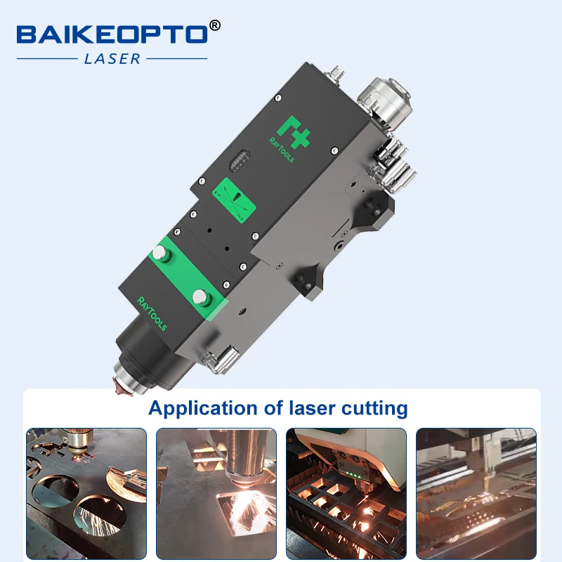 Raytools BM06K High-performance Automatic Focus Laser Cutting Head with 6KW Power Level QBH QD G5 Multiple Fiber Interfaces