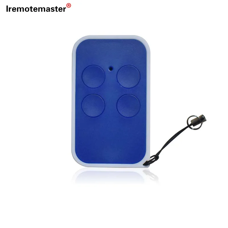 Low Frequency 26MHz-41MHz Blue Remote Control Gate Door Opener 40.665MHz 30.900MHz 26.975MHz Fixed Code Garage Door Transmitter