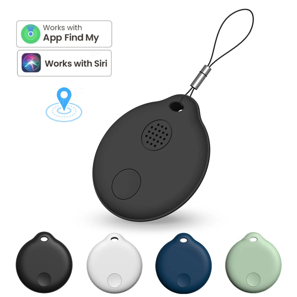 mini GPS Tracker for Dogs Pet Cats Locator Only Compatible with iOS Find My APP Global Anti-loss Device Smart Tag for Keys