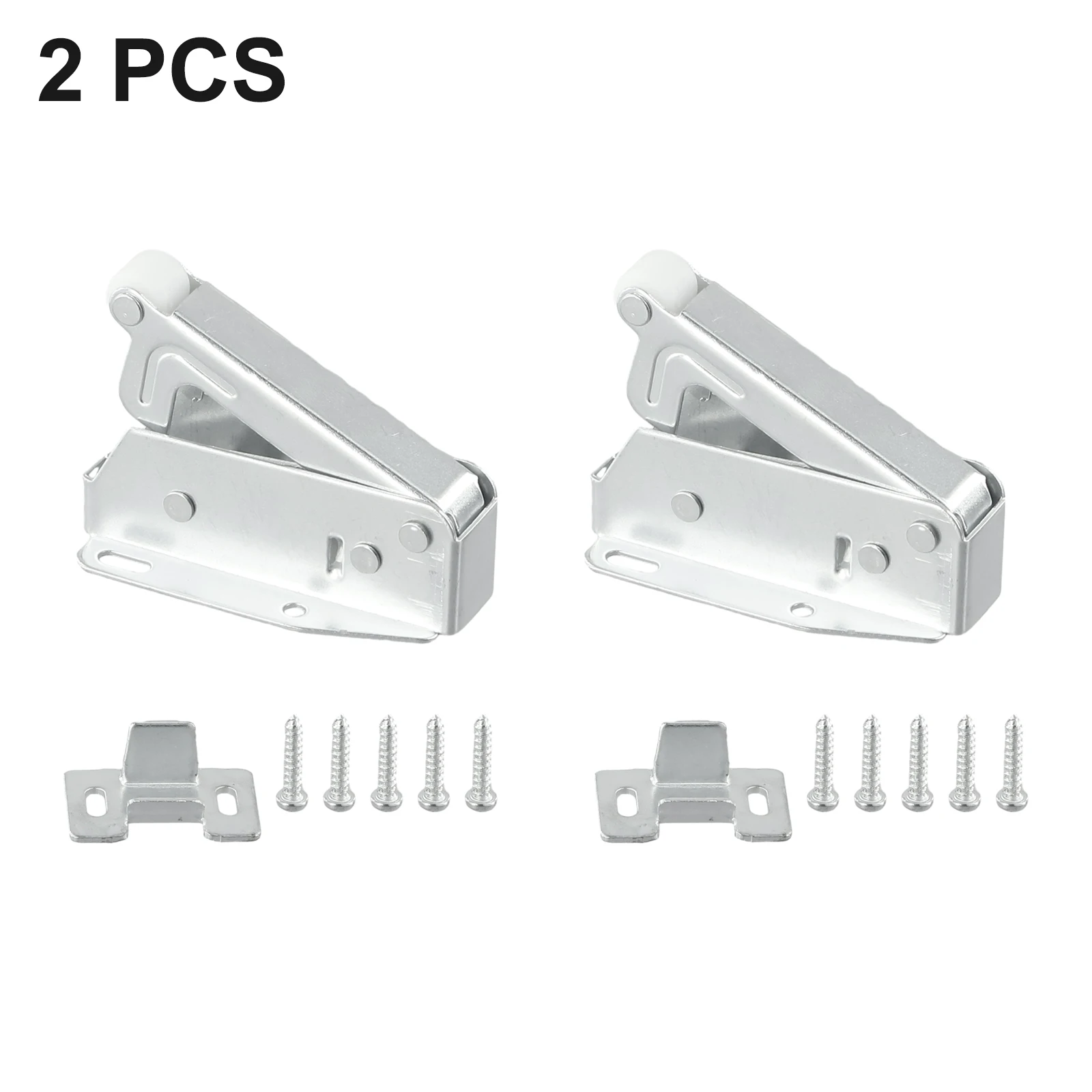 

2pc Loft*Touch*Catch*Latch*Cupboard Door Hatch Attic Push To Open AutoLatch For Furniture Cupboard Cabinet Door Adjustable Close