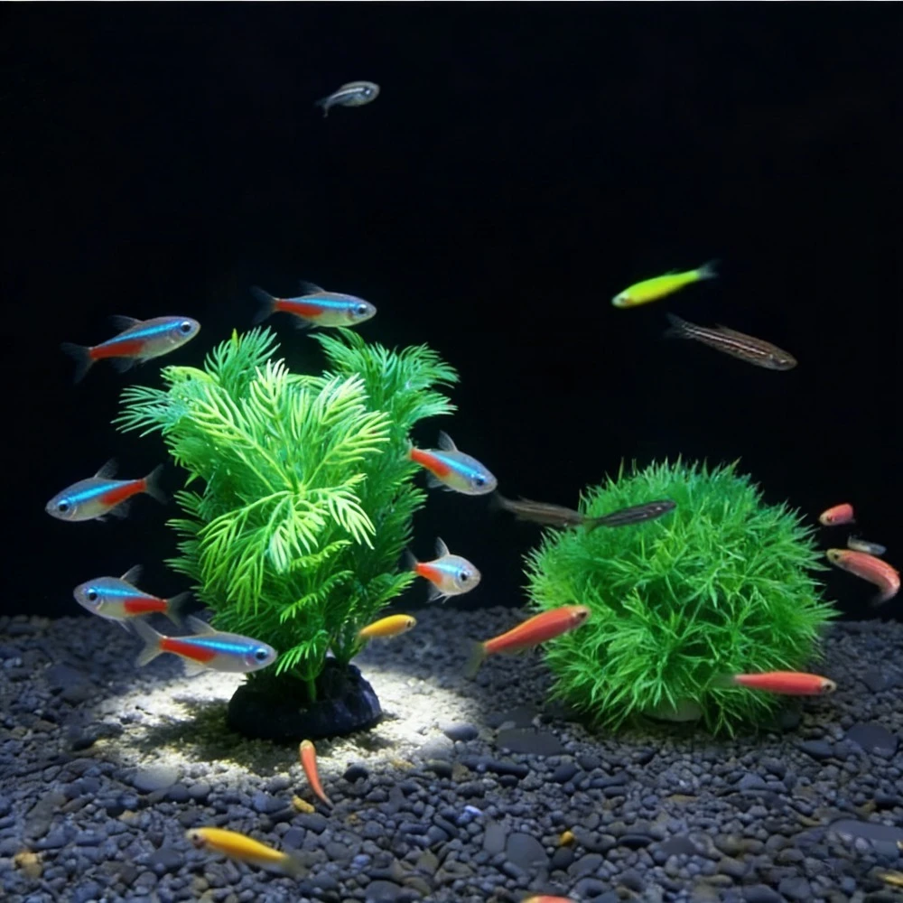 Aquarium simulation plant Artificial Water Weeds Ornament aq