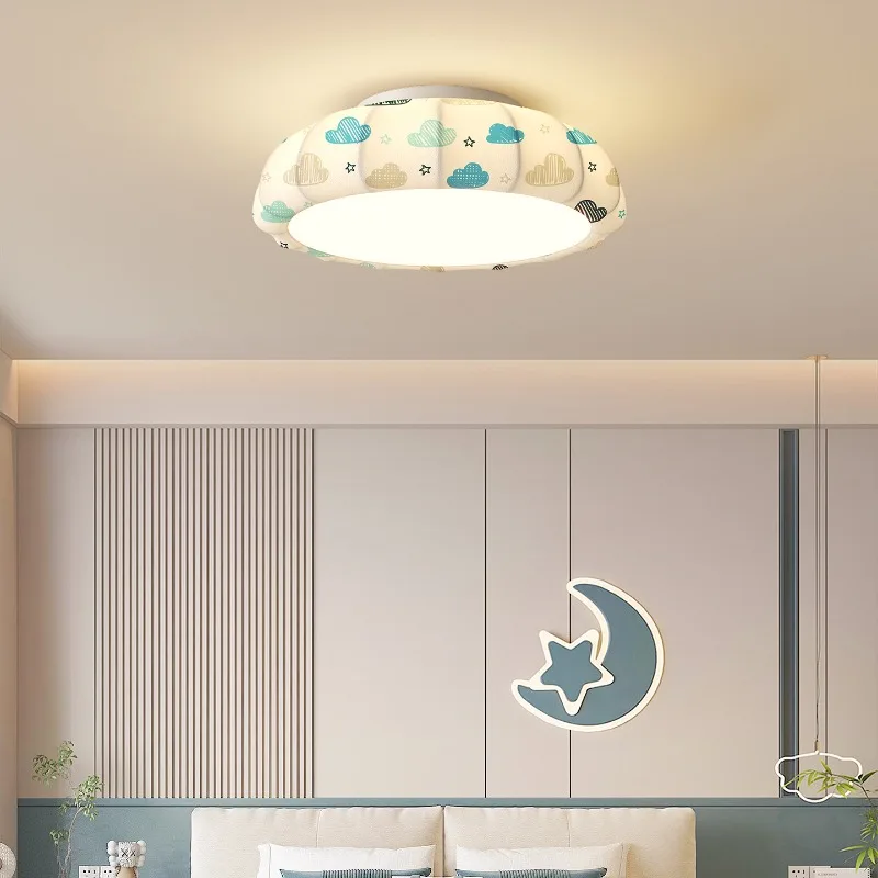 Modern Cartoon LED Ceiling Lights Children's Room Kid Bedroom Unicorn Pony Living Room Restaurant Creativity Colorful Night Lamp