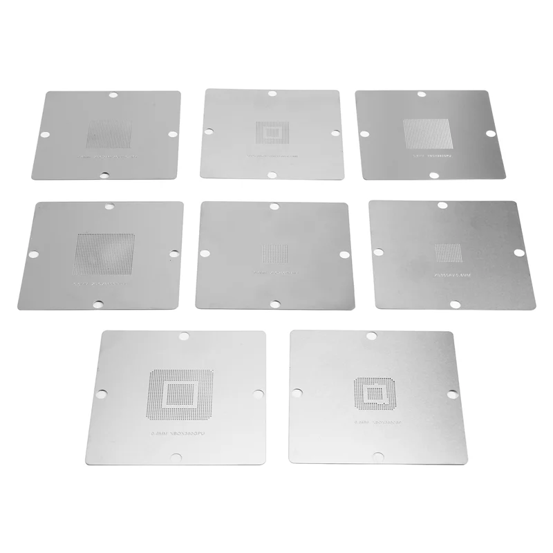 XBOX360 GPU-CSP CPU-BGA محطة Rebيعادل 8 قطعة استنسل الحرارة المباشرة 90X90 مللي متر لوحدات التحكم بالألعاب A01-AT30 #2