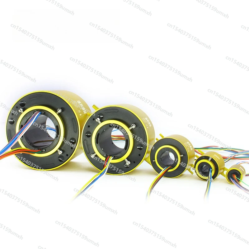 Conectix 3000V 2/4/6/8/12 Channel Conductive Slip Ring Through-hole Hollow Collector Ring Rotary Line Joint for Power Transmissi