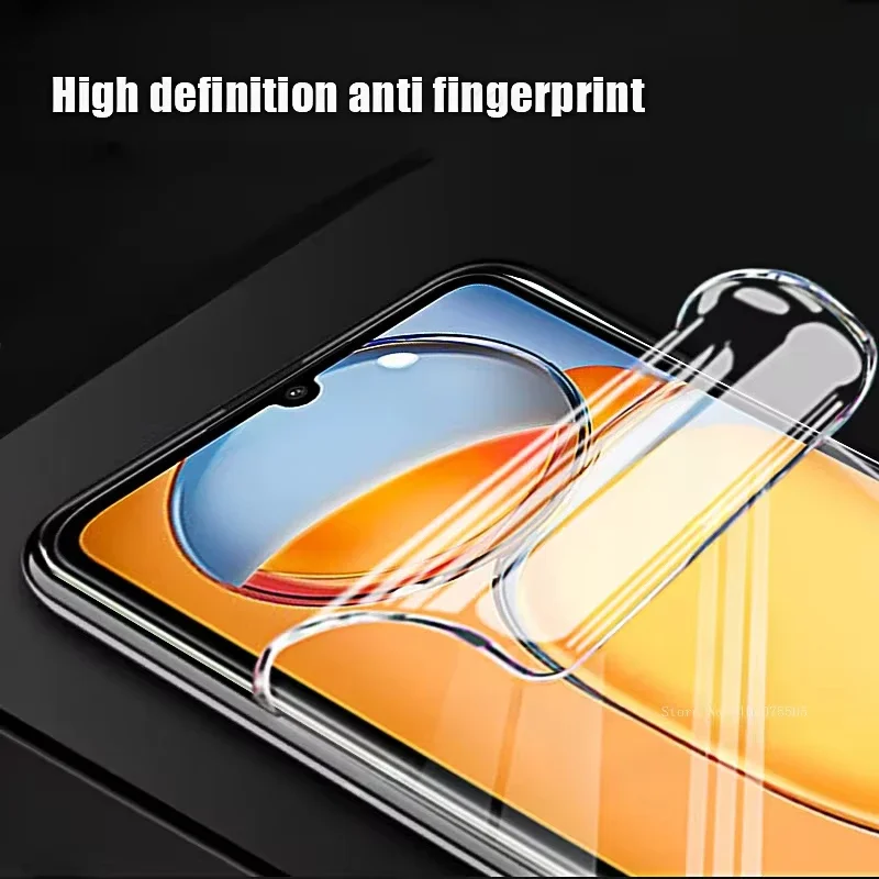 4 PCS Pellicola Idrogel Per Xiaomi Redmi 14C 10C 12C 13C 9C Protezione Dello Schermo Per Xiaomi Redmi 13 12 10A 10X 9A 9 8A 4G 14C Pellicola Morbida