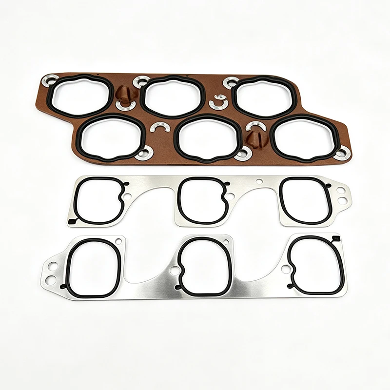 #￥for12598158 Composite Intake Manifold Gasket Set Multi Layer Seal GasketsFit 2004-2012 3.6L LLT LFX V6 EngineReplacement Parts