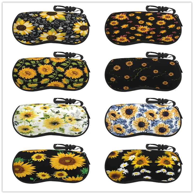 

Sunflower retro Glasses Box High-end Sunglasses Myopia Glasses Pressure Resistant Sunglasses Boxs Glasses Bags