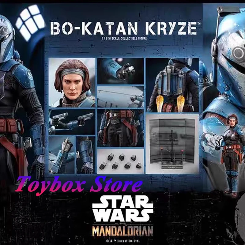 

Hottoys HT TMS035 1/6 Мандалорец Бо-Катан Криз Женская фигурка Звездные войны Фильм Нежная 12-дюймовая женская кукла-солдат