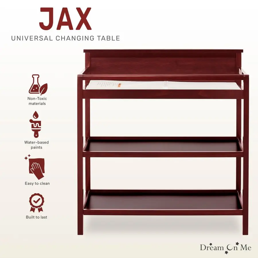 Jax Universal Changing table in Cherry