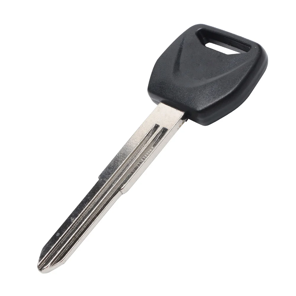 New Blank Factory Price Motorcycle Uncut Keys Black Length 50.5mm for Honda Replacement Accessory