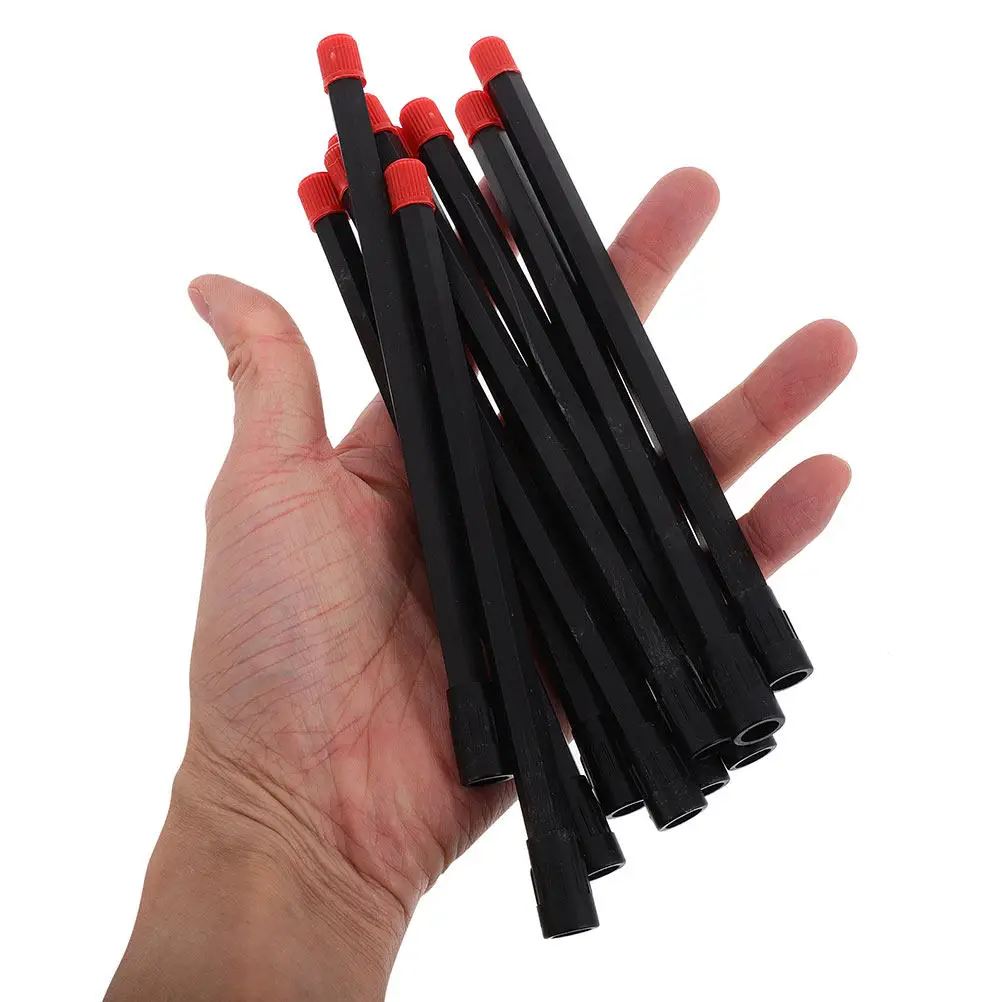 10Pcs Plastic Tire Valve Stem Extension Rod Universal for Car Motorcycle Bicycle Scooter Easy Inflation Secure Connection