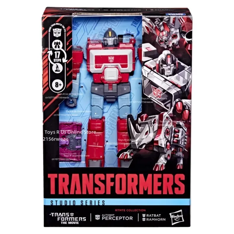 Em estoque hasbro transformadores estúdio série mtmte coleção autobot perceptor 11.5cm classe deluxe anime figura de ação modelo brinquedos