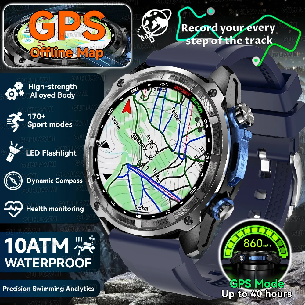 2025 New Gps Smartw… - image