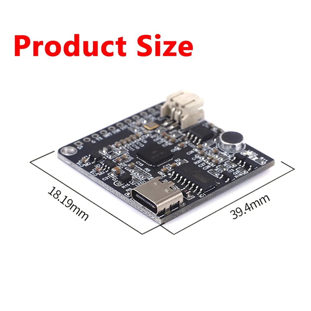 LD3320 LU-ASR01 USB Intelligent Voice Recognition Module Voice Board ai offline recognition Upgrade Version ASR 5V Power Supply