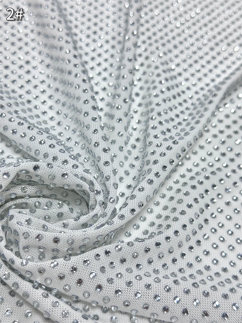 Luxury 2025 Latest French 3D Stones Elasticity Lace Fabric High Quality African Net Lace Fabrics With Stones For Evening Dresses