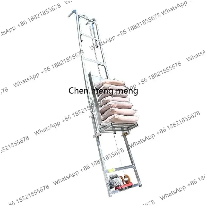 AB Hot sales 6m-25m Construction Site Loader Photovoltaic Panel Glass Electric Lift Detachable Portable Lift To The Top Automati