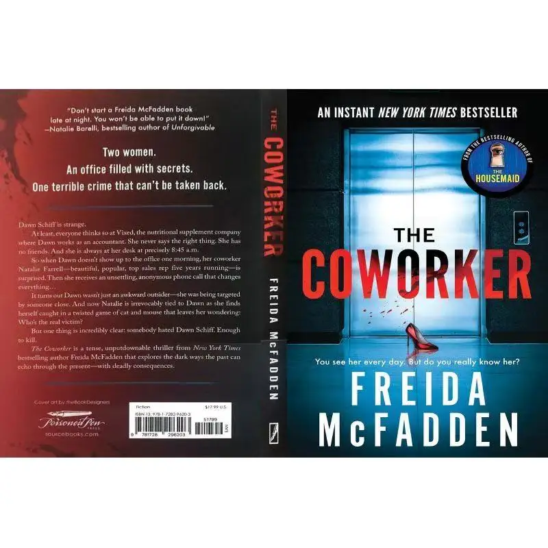 The Coworker By Freida Mcfadden Paperback in English
