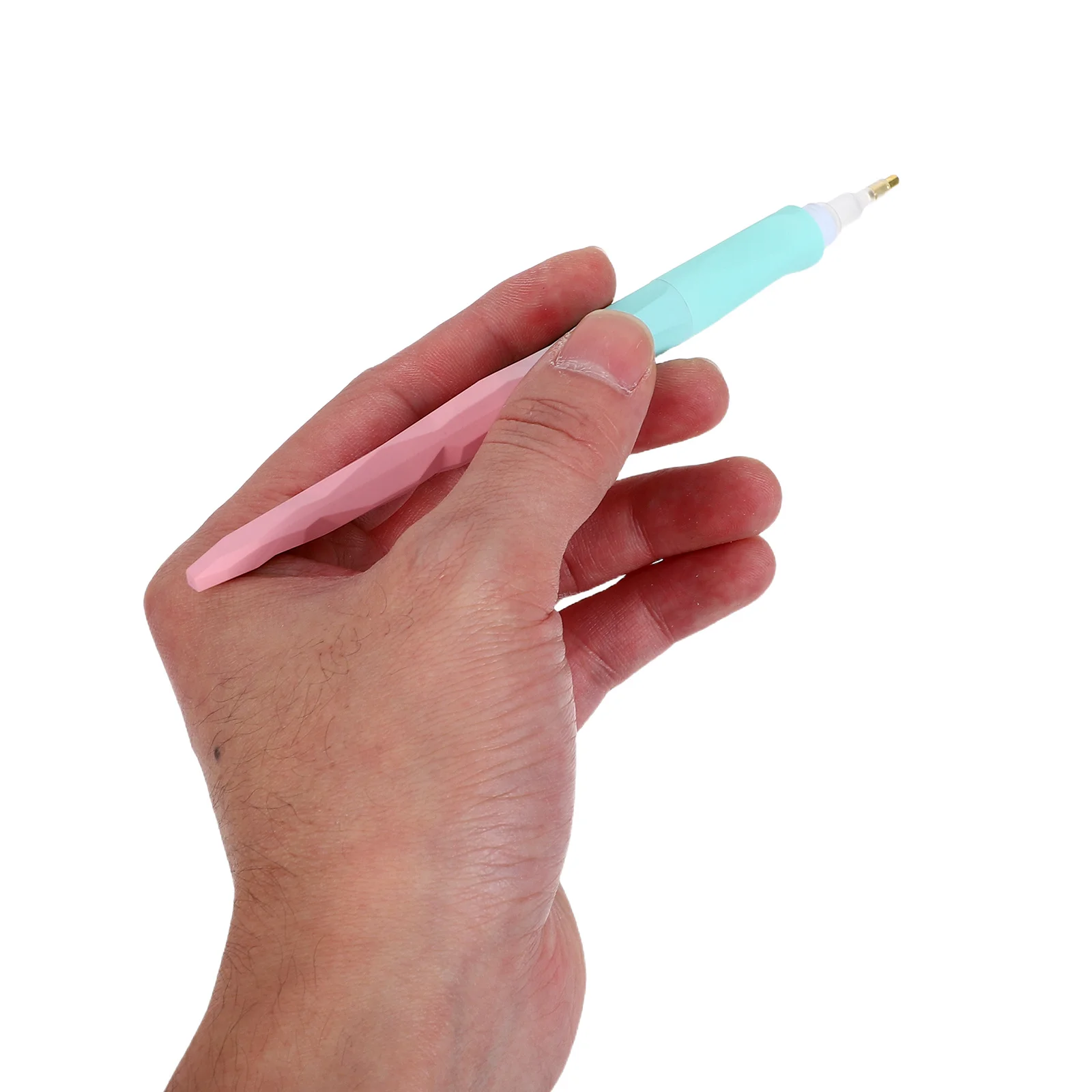 

1Set Diamond Art Supplies Rhinestone Setting Pen Ergonomic Lightweight Drill Pen for DIY Jewel Art Crafts Smooth Gem Pickup