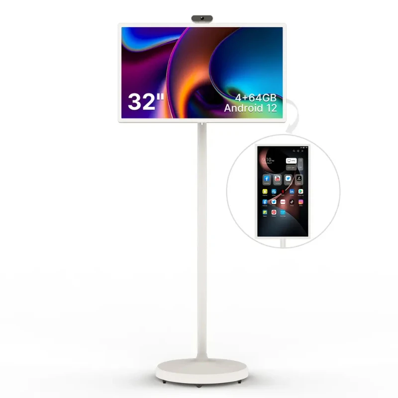 

Hot Selling 32 inch Smart Android Tablet PC Live Streaming Rotating Interactive Tablet