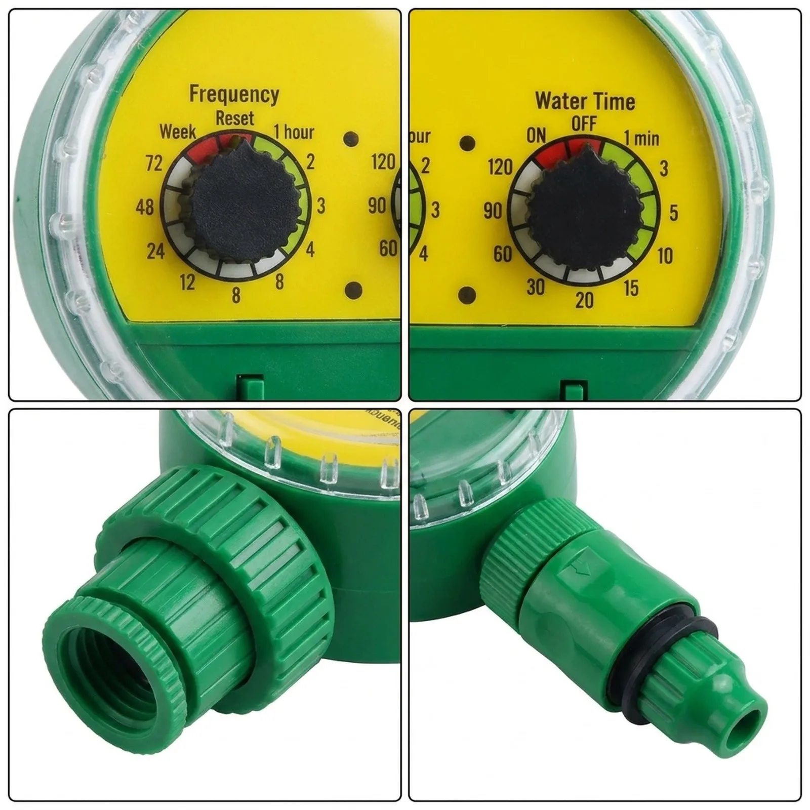 Accurate Watering Automatic Irrigation Timer Hose Watering Timer Resistant To UV Rays Easy To Program Energy Efficient