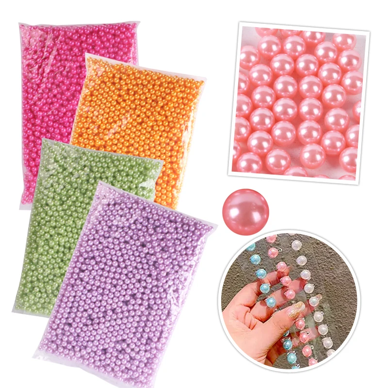 Loose 3mm-10mm 23 Color No Holes Pearl DIY Plastic Imitation Pearl beads for Diy Craft Accessories& Jewelry Making