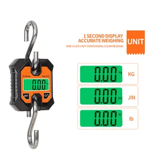 Digitale tragbare Kranskala mit LCD -Anzeige, präziser Messung, Fischhaken, elektronisches Gepäck wiegen, 100 kg, 200 kg 6 Hauptverkaufsbilanz Crane 100 kg - №4