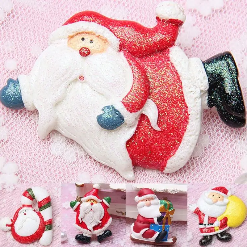 

49MF Stickers Santa Reindeer Car Sticker for Christmas Car Refrigerator