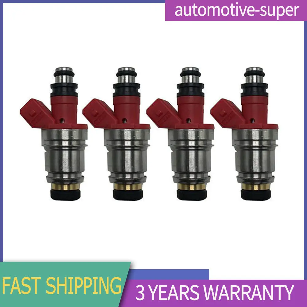 

4 Set OE New Fuel Injectors for 1990-1995 Nissan Pickup D21 2.4L L4 16600-86G00