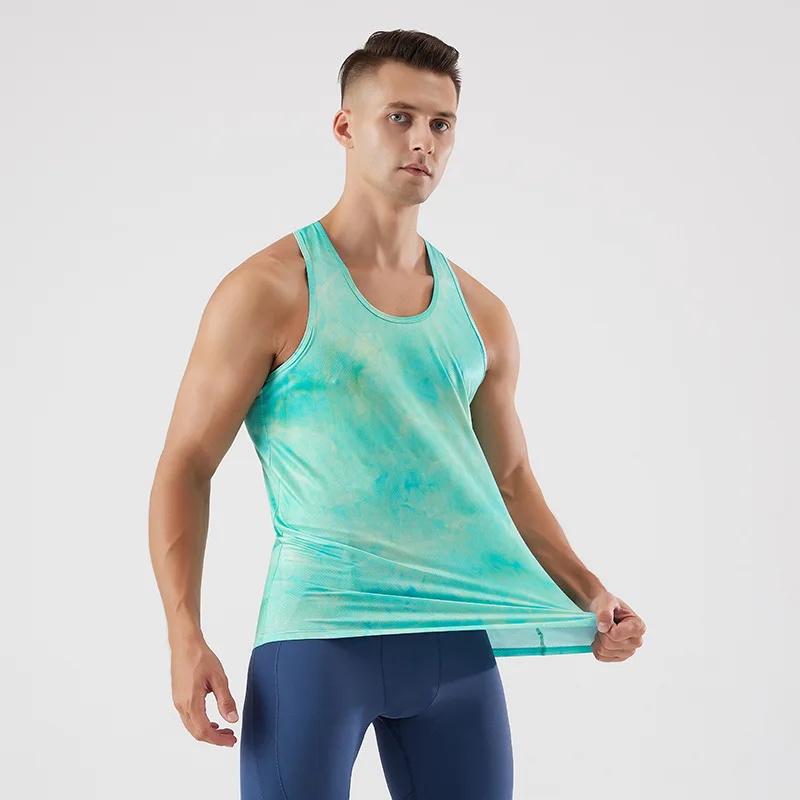 Men's Marathon Racing Running Vest quick drying Breathable Track and Field Training Fitness Competition Top image 3