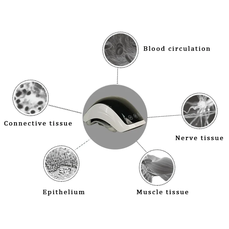 Knee Massager Pain Relief Massager of Knee with Warmth Led light therapy