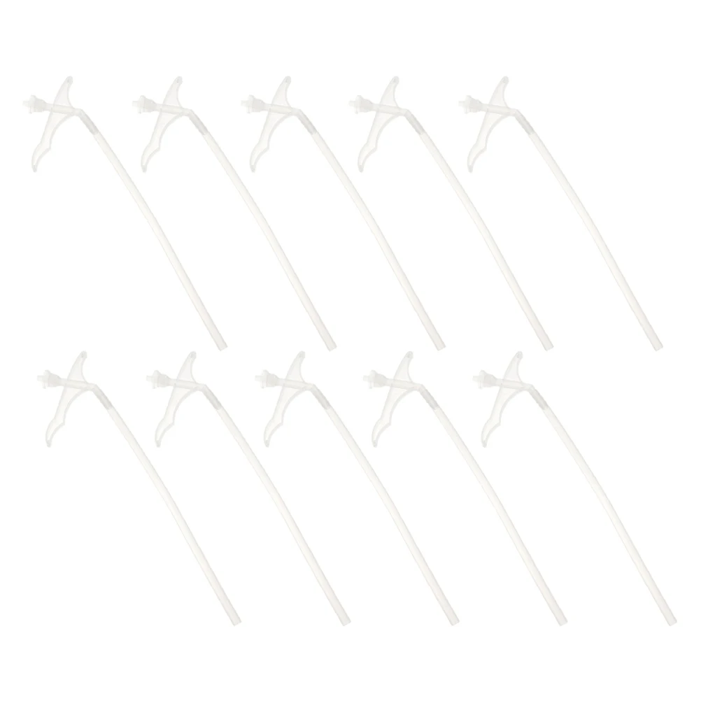 

10 Pcs Foam Hose Piping Nozzles Insulation Spray Gun Adhesive Expanding Tubes Plastic Epoxy