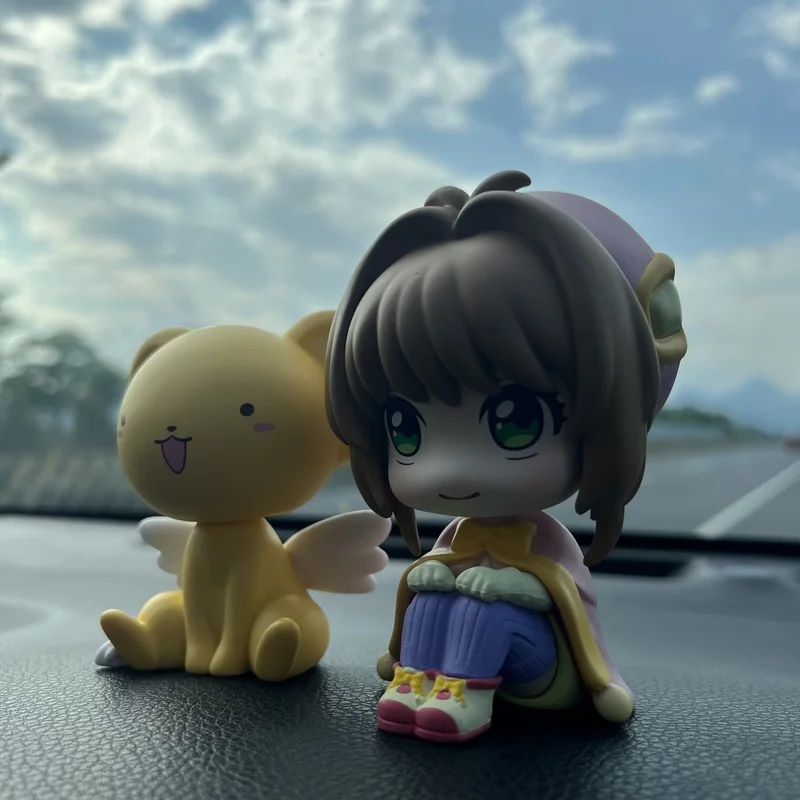 Nouveau produit en Stock Anime polyvalent Sakura Q édition Sakura Koke fait à la main poupée mignonne ornement de bureau modèle cadeau d'anniversaire