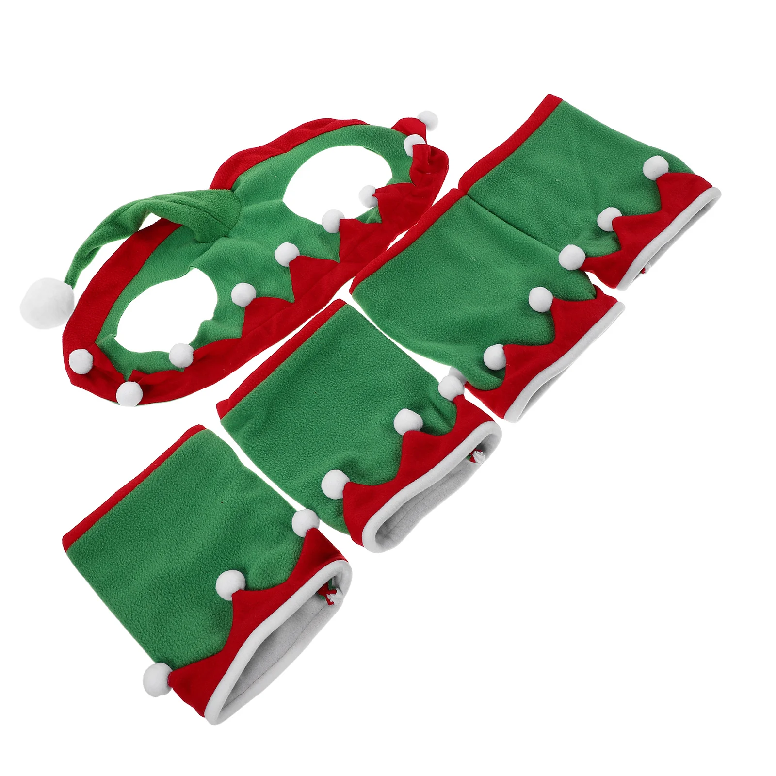 1 مجموعة زي الحصان مجموعة عطلة احتفالية تصميم قبعة و يلتف الساق سهلة ارتداء ديكور للاحتفال في الهواء الطلق التقاط الصور الفروسية #4