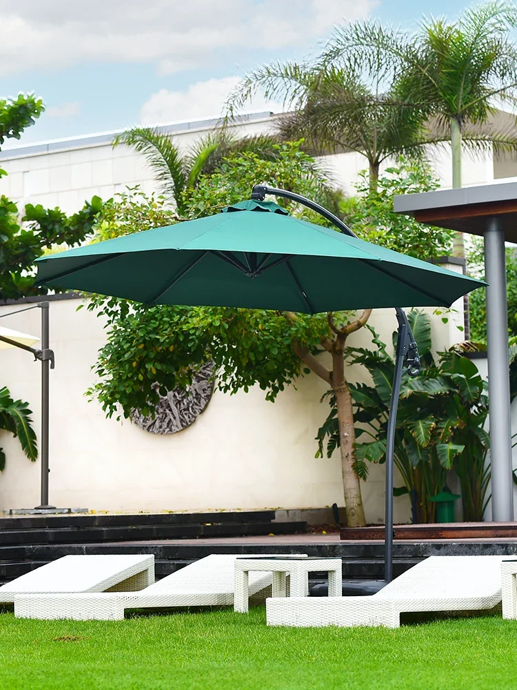 

Purple Leaf Garden Parasol Garden Umbrella Terrace Leisure Umbrella Banana Umbrella Outdoor Yard Outdoor Sun