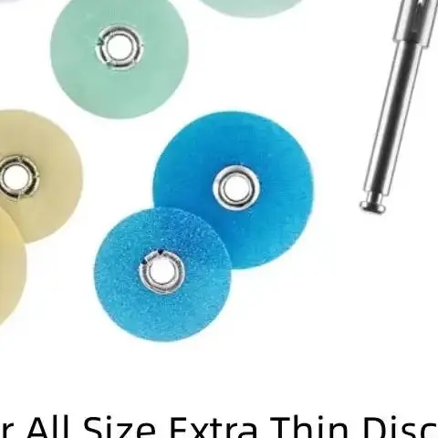 1/5 stücke Dental Polieren Disc Halter Dorn Für Soflex Flexi Disc Edelstahl Ra Schaft Werkzeug Fit Polieren Disk Dental labor