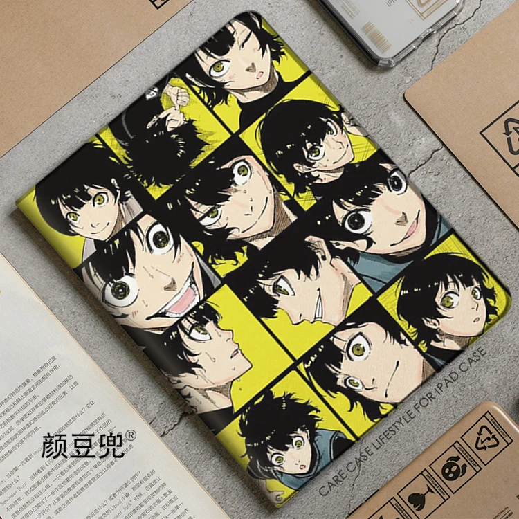 

BLUE LOCK Anime Bachira Meguru Case For iPad 10.2 8th Air 4 5 Mini 5 6 Case Luxury Silicone For iPad Air 4 iPad Pro11 12.9 inch