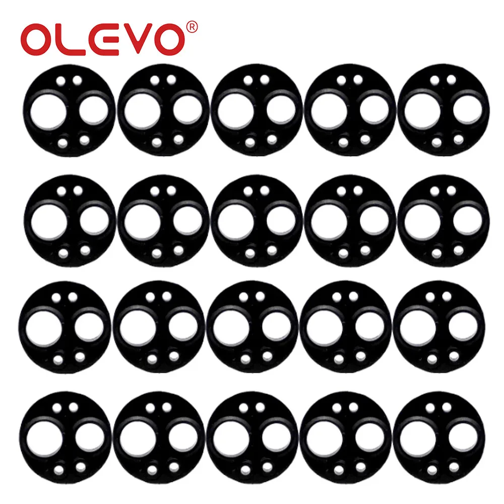 OLEVO Dental Handpiece Tail Pad O-Ring Seal For High And Low Speed Handpiece Medical Grade Silicone 2/4/6Holes Odontologia