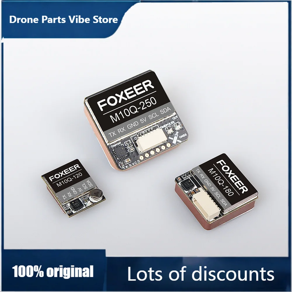 

FyFoxeer M10Q GPS Module For FPV Drones Dual Protocol With Compass 120 180 250