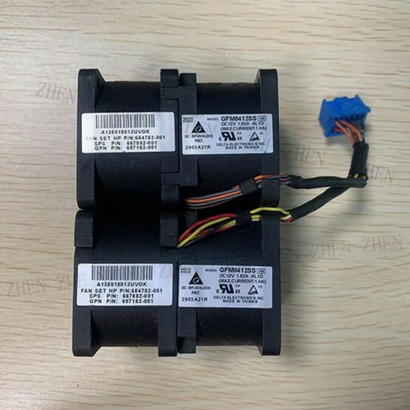

Y 2X FOR Combined Server Cooling Fan GFM0412SS 654752-001 667882-001 697183-001