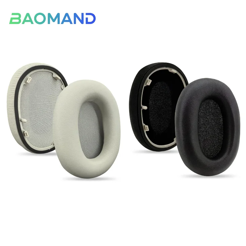 

Replacement lambskin memory foam Ear Pads With buckle For SONY WH-1000XM6 Headphones Earmuff Repair Parts More durable