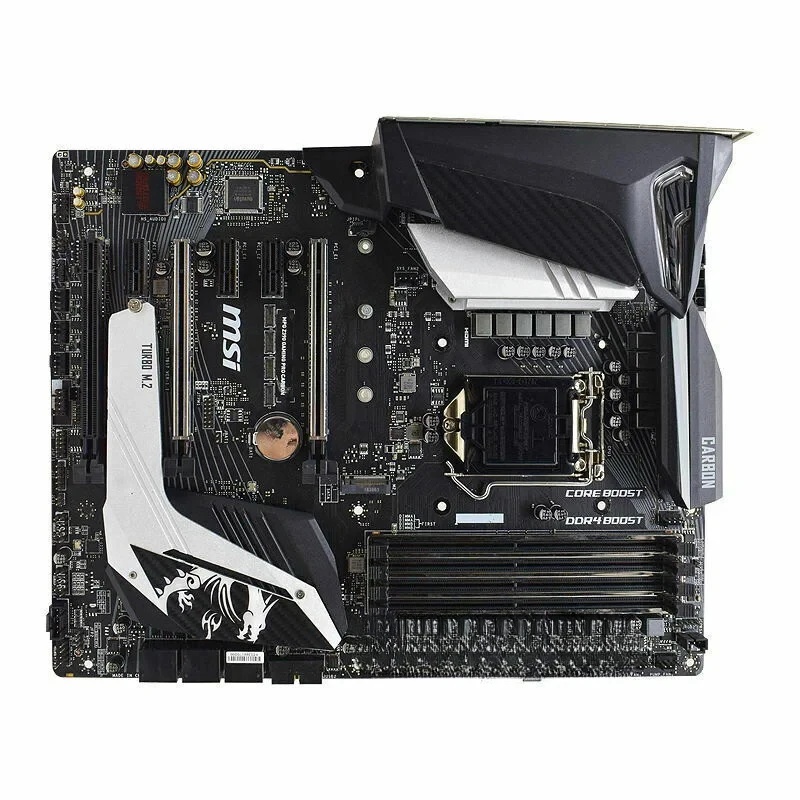 WYORESY для MSI MPG Z390 GAMING PRO CARBON, разъем для материнской платы LGA 1151, Intel Z390 DDR4 ATX WYORESY для MSI MPG Z390 GAMING PRO CARBON, разъем для материнской платы LGA 1151, Intel Z390 DDR4 ATX