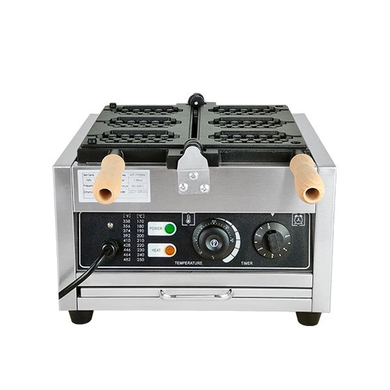Vending Machines for Sale Walnut Shape Household Waffles Roll Snack Automatic Toster Waffle Maker Machine